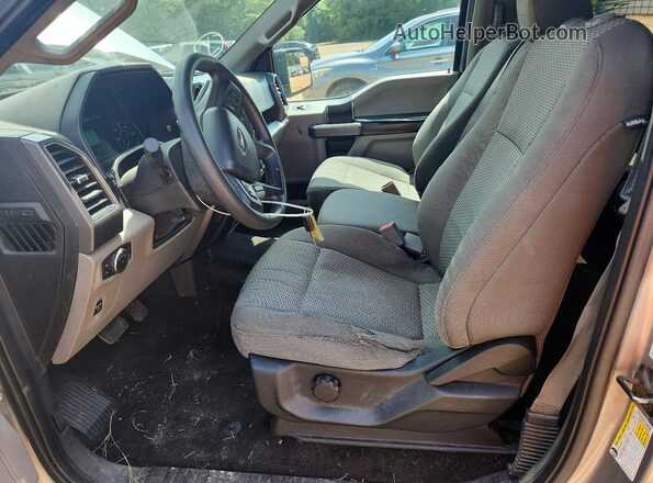 1FTEW1C53LFA64097 2020 FORD F150 Серебряный Вид салона спереди