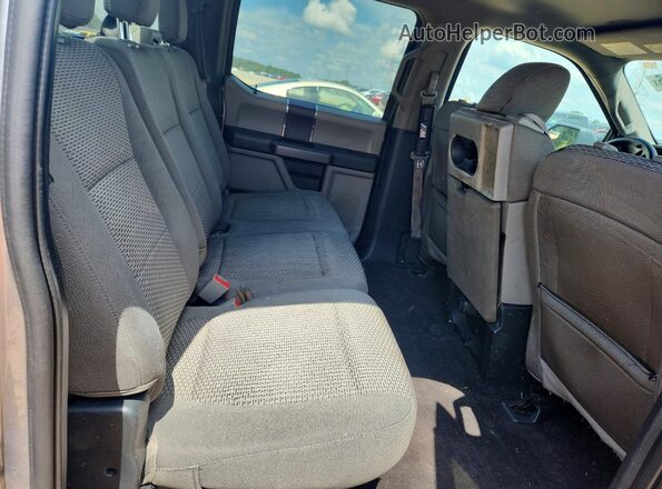 1FTEW1C53LFA64097 2020 FORD F150 Серебряный Вид задних сидений