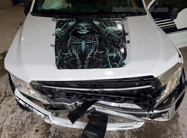 1FTEW1C54KFA64656 2019 FORD F150 White Սալոնի հետևի տեսք
