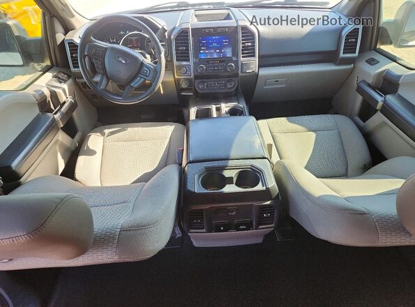 1FTEW1C54LFC62753 2020 FORD F150 White Առջևի վահանակի տեսք