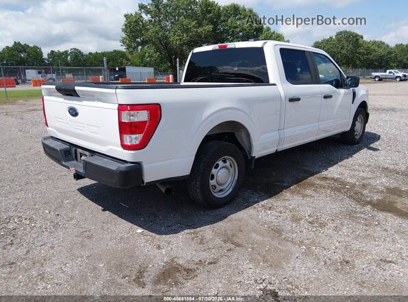 1FTEW1C54MFB38337 2021 FORD F150 Белый Задняя правая четверть