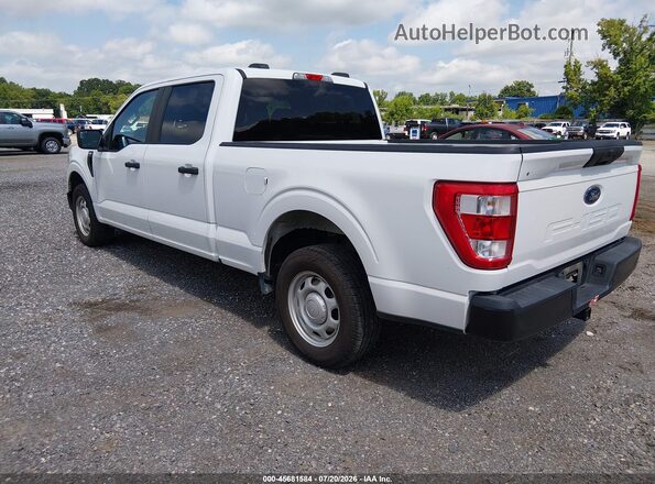 1FTEW1C54MFB38337 2021 FORD F150 Белый Задняя левая четверть