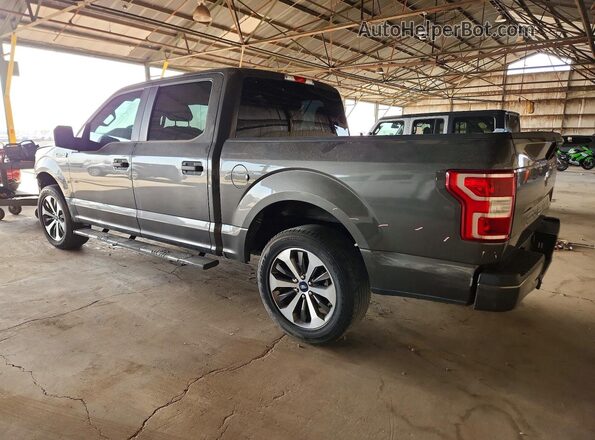 1FTEW1C55KKC98831 2019 FORD F150 Серый Задняя правая четверть