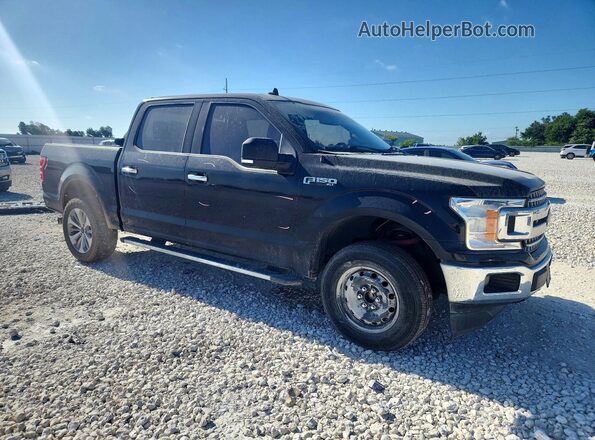 1FTEW1C55KKD48563 2019 FORD F150 Black Передня права чверть