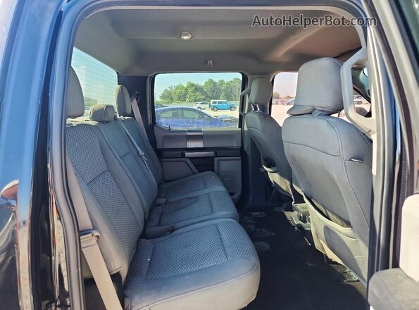1FTEW1C55KKD48563 2019 FORD F150 Black Вид задніх сидінь