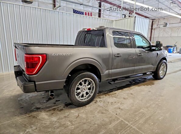 1FTEW1C55MFA75751 2021 FORD F150 Gray Rear right
