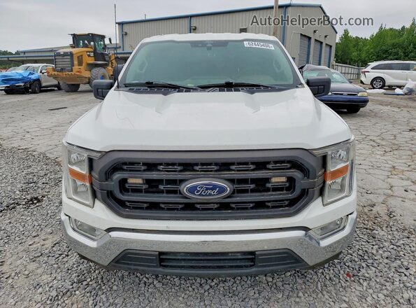 1FTEW1C55MKE70200 2021 FORD F150 White Front view