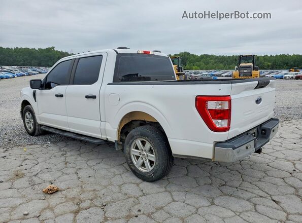 1FTEW1C55MKE70200 2021 FORD F150 White Rear left