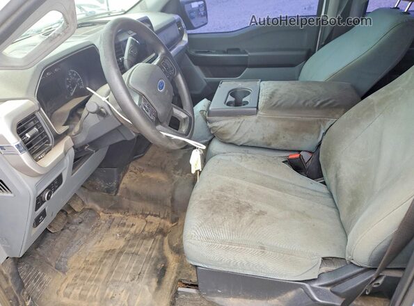 1FTEW1C55MKE70200 2021 FORD F150 White Front interior view