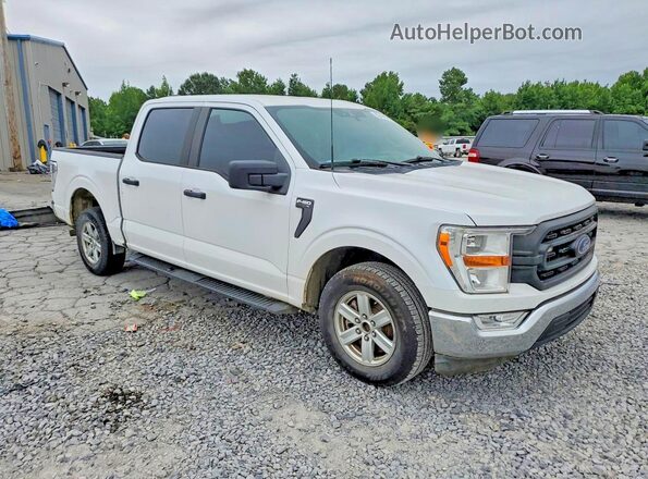 1FTEW1C55MKE70200 2021 FORD F150 White Front right