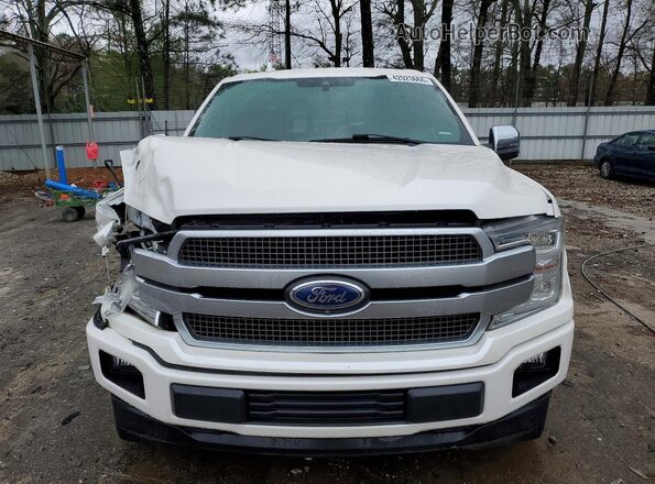 1FTEW1C56JFB69827 2018 FORD F150 Белый Вид спереди