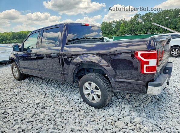1FTEW1C56LFA25312 2020 FORD F150 Burgundy Trasero izquierdo