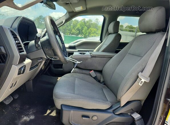 1FTEW1C56LFA25312 2020 FORD F150 Burgundy Vista interior delantera