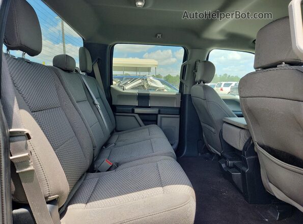 1FTEW1C56LFA25312 2020 FORD F150 Burgundy Vista de los asientos traseros