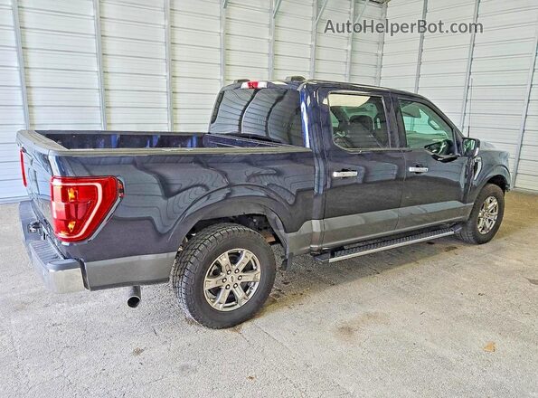 1FTEW1C56MFC40030 2021 FORD F150 Синий Задняя правая четверть