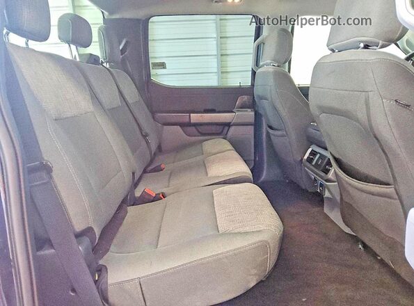 1FTEW1C56MFC40030 2021 FORD F150 Синий Вид задних сидений