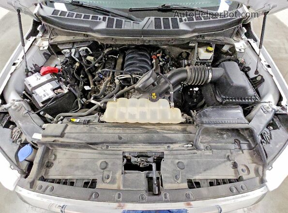 1FTEW1C56NKD50214 2022 FORD F150 Белый Вид задней части салона