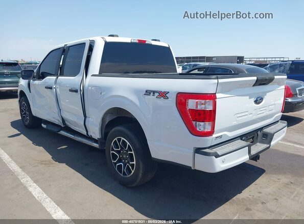 1FTEW1C56PFB93702 2023 FORD F150 White Tył lewy