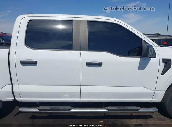 1FTEW1C56PFB93702 2023 FORD F150 White Widok wnętrza z tyłu