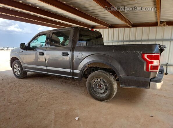 1FTEW1C57JFA07883 2018 FORD F150 Gray Задня ліва чверть