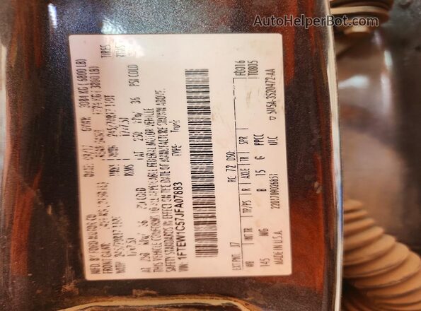 1FTEW1C57JFA07883 2018 FORD F150 Gray Вид підкапотного простору