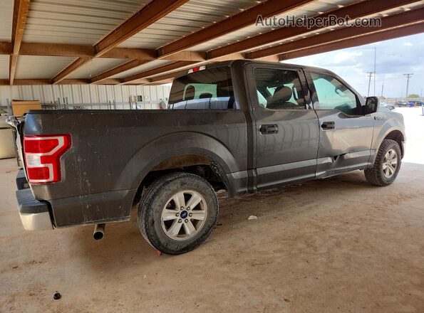 1FTEW1C57JFA07883 2018 FORD F150 Gray Задня права чверть