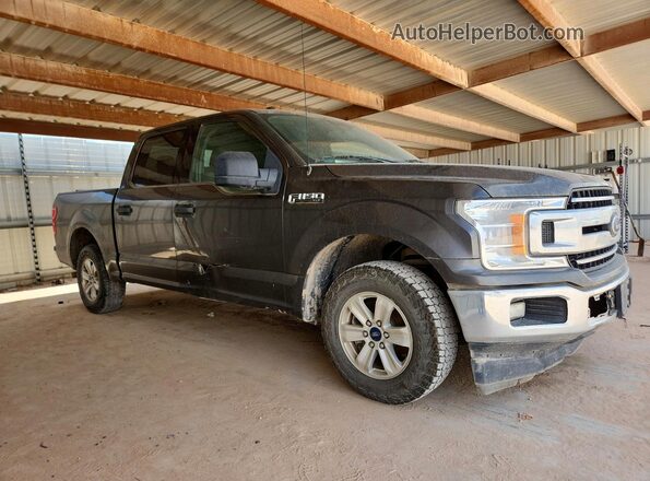 1FTEW1C57JFA07883 2018 FORD F150 Gray Передня права чверть