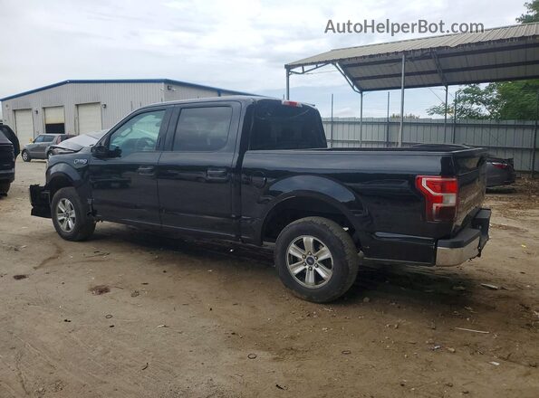 1FTEW1C57KFA19775 2019 FORD F150 Black Задня ліва чверть