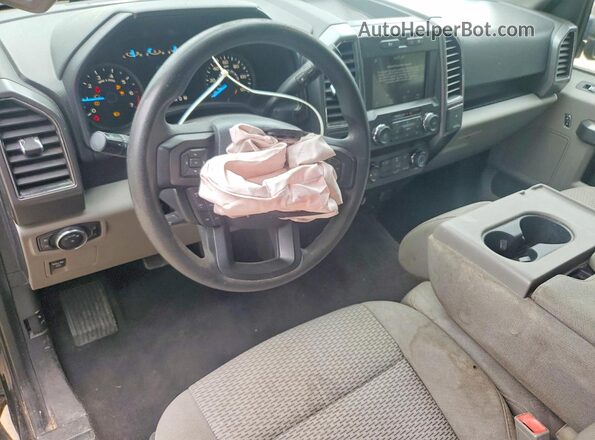 1FTEW1C57KFA19775 2019 FORD F150 Black Вид панелі приладів