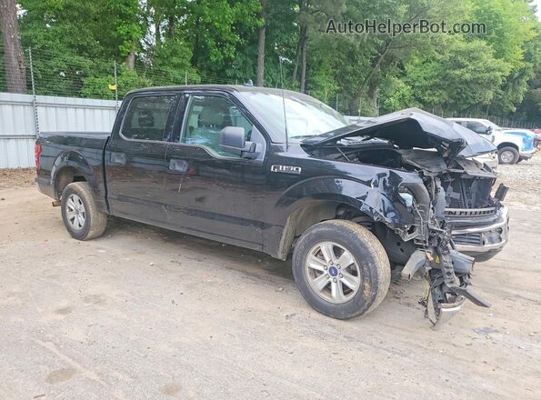 1FTEW1C57KFA19775 2019 FORD F150 Black Передня права чверть