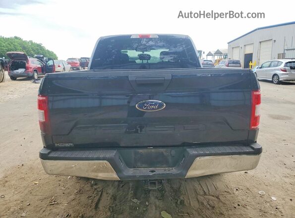 1FTEW1C57KFA19775 2019 FORD F150 Black Вид ззаду