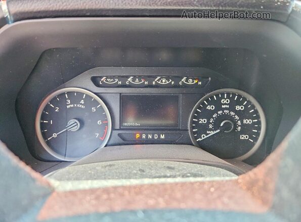 1FTEW1C57LKD16182 2020 FORD F150 Black Vista del cuadro de instrumentos