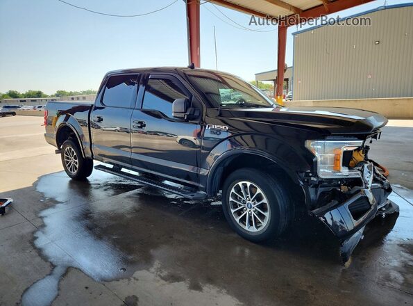 1FTEW1C57LKD16182 2020 FORD F150 Black Delantero derecho