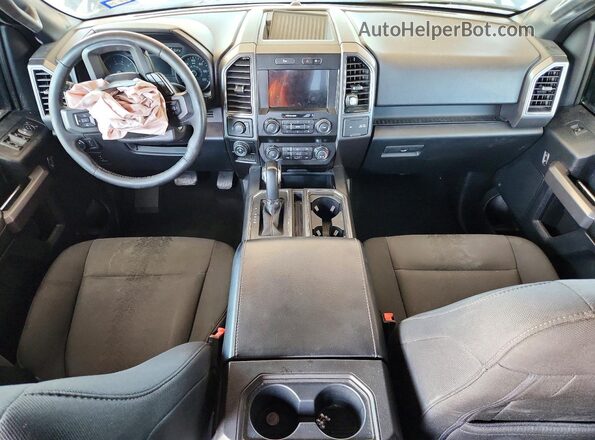 1FTEW1C57LKD16182 2020 FORD F150 Black Vista del salpicadero