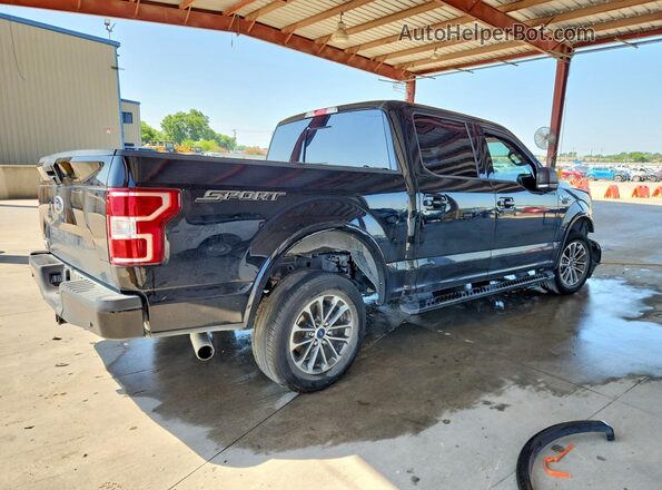 1FTEW1C57LKD16182 2020 FORD F150 Black Trasero derecho