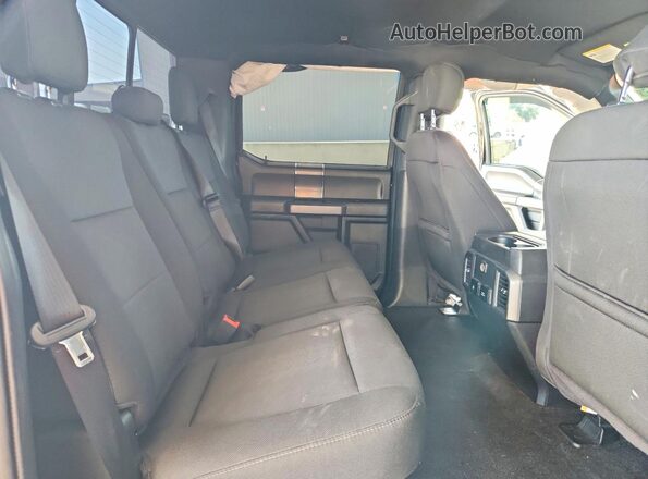 1FTEW1C57LKD16182 2020 FORD F150 Black Vista de los asientos traseros