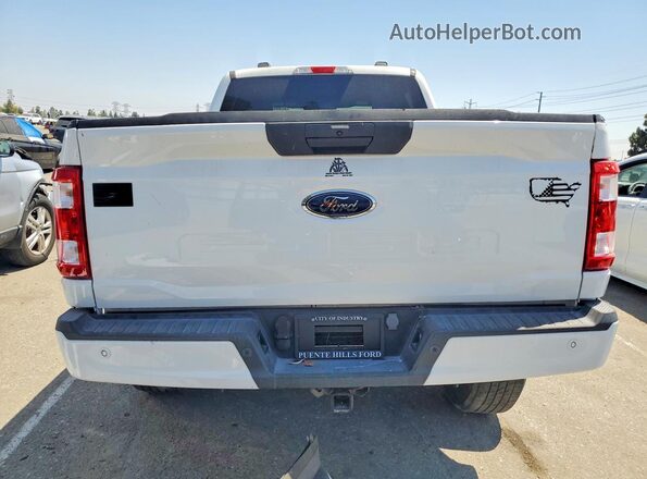 1FTEW1C57PFA98310 2023 FORD F150 White უკანა ხედი