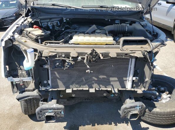 1FTEW1C57PFA98310 2023 FORD F150 White უკანა სალონის ხედი
