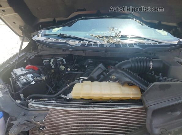 1FTEW1C57PFB83678 2023 FORD F150 Black უკანა სალონის ხედი