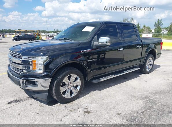 1FTEW1C58JFC09907 2018 FORD F150 Black Front left
