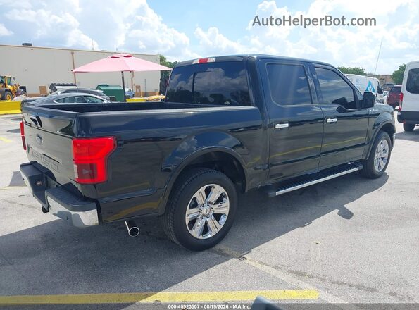 1FTEW1C58JFC09907 2018 FORD F150 Black Rear right