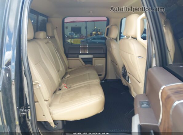 1FTEW1C58JFC09907 2018 FORD F150 Black VIN sticker view