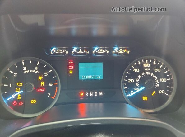 1FTEW1C58KFB19769 2019 FORD F150 Silver Vista del cuadro de instrumentos