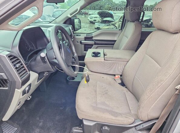 1FTEW1C58KFB19769 2019 FORD F150 Silver Vista interior delantera