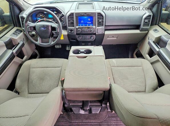 1FTEW1C58KFB19769 2019 FORD F150 Silver Vista del salpicadero