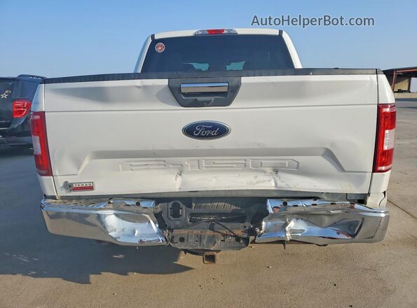 1FTEW1C59JFB70356 2018 FORD F150 White Вид ззаду