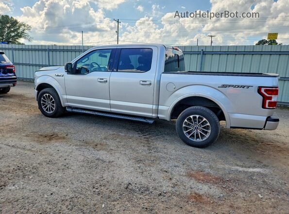 1FTEW1C59JKC90634 2018 FORD F150 Silver Tył lewy