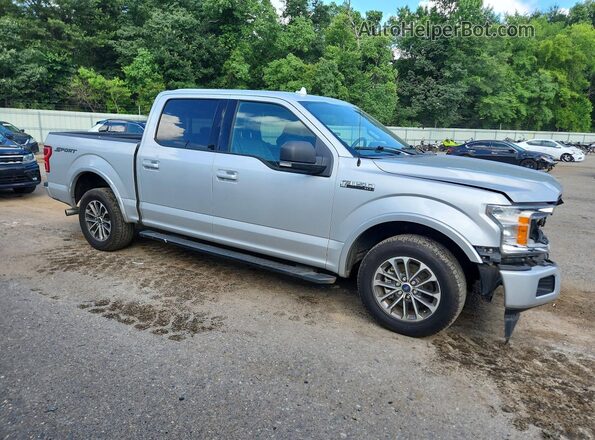 1FTEW1C59JKC90634 2018 FORD F150 Silver Przód prawy