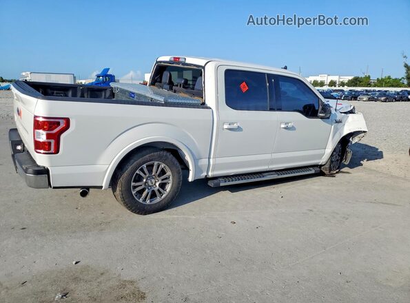 1FTEW1C59KFB18761 2019 FORD F150 White უკანა მარჯვენა