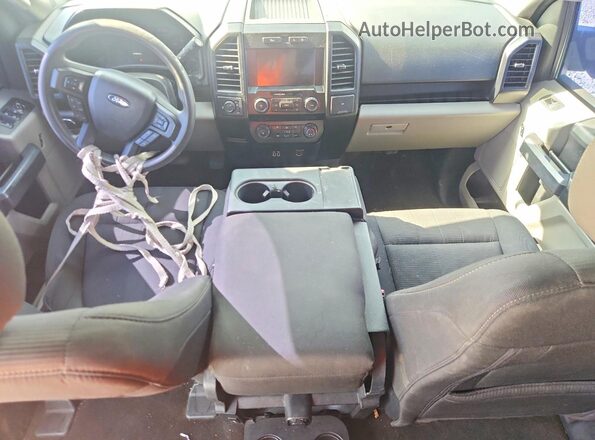 1FTEW1C59KKE69533 2019 FORD F150 White Vista del salpicadero